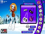 Snow Girl Fashion free online dress up game screenshot winter clothes