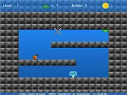 Propulsion free online 2D physics puzzle platformer game level editor aliens PlayArcadeHub
