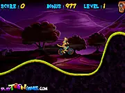 Play Scooby Doo BMX Challenge free online bike racing and stunt game