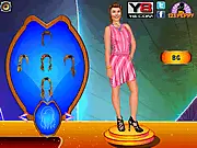 Rosamund Pike Dress Up free online game, featuring a stylish outfit being put together for the British actress