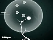 Play Axon free online game, growing a plant by clicking circles