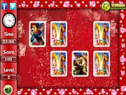 Scooby Doo Memory Match online game screen showing face-down cards and a few face-up matching pairs featuring Scooby and Shaggy