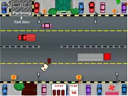RV Parking Simulator game screenshot, play free online large vehicle parking and driving challenge on PlayArcadeHub