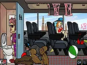 Ted and the Pyroguys after a wild night in the Crazy Hangover 3 point and click adventure game