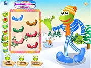 Leggy Frog free online dress up game for girls fashion styling