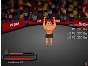 World's Strongest Man free online game showing an athlete lifting weights