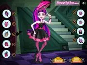 Draculaura Dress Up Monster High free game online fashion styling vampire PlayArcadeHub
