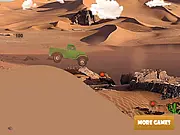 Play Ben 10 Truck Ride online free game helping Ben 10 drive his little truck over obstacles