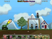 S.W.A.T. Tank free online game - Light military tank in action, destroying terrorists and rescuing hostages.