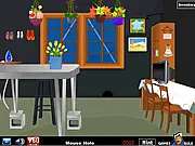 Mousy Room Escape game screenshot, point and click puzzle, finding clues to escape free online