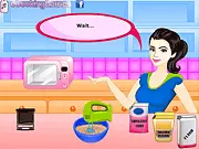 Play Salted Caramel Brownies game online, free cooking game, baking simulation, yummy dessert recipe