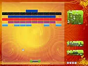 Free Cut Online game screenshot of classic brick breaker action collecting power-ups