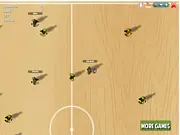 Football Manager 4-4-2 free online strategy game, digital tactics board showing a 4-4-2 formation