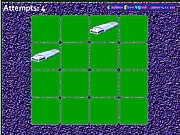 Technology Match online memory game screenshot showing flipped cards with icons like computers and servers, play free memory game