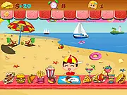 Play Travel Beach Hotel free online management and food shop game on PlayArcadeHub