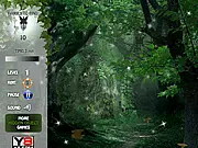 Magic Forest Puzzle Mix game online, featuring a blend of hidden object, match 3, and spot the difference gameplay