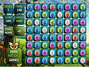 Easter Match 3 free online puzzle game where you match colorful Easter eggs