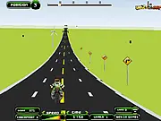 Ben10 Race free online racing game, competition driving with Ben 10, unlock 5 tracks