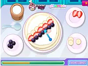 Breakfast Fruit Burrito free online cooking game healthy recipe PlayArcadeHub