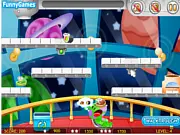 Henry the Chef free online game serving food to aliens puzzle action game