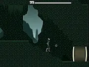 Solar Rift online game screenshot, action-platformer gameplay, shooting enemies, unlocking new weapons, free Metroid-style game