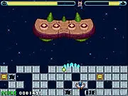 Galooxagala free online retro shoot 'em up game screenshot with spaceship and alien enemies