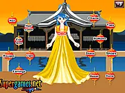 Cute Chenguang Dress Up free online fashion game featuring Chinese traditional clothing