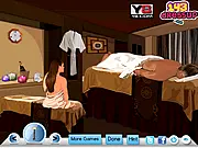 Honeymoon Couple Spa Day free online relaxing makeover game on PlayArcadeHub