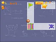 Freedom Flash game screenshot, free online platformer with a hamster escaping a cage, collecting golden stars