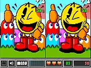 7 Differences Retro free online game. Spot the difference puzzle game with nostalgic video game and retro console pictures.