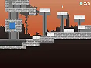 Hubris free online game, play free sci-fi robot adventure with STAN, image of STAN the robot in SkyCity