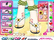 Beautiful Feet Show free online fashion and pedicure game