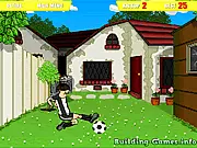 Garden Football free online keepie-up game for high scores on PlayArcadeHub