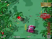 Jungle Rush 2 free online endless runner game drive coins obstacles upgrades