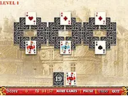 Palace Messenger Solitaire game screenshot, playing a medieval card game online, clearing the board to deliver letters, play free