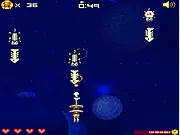 Shameless Clone 2 Player heroes battling swarms of enemies in a chaotic 2-player free online game