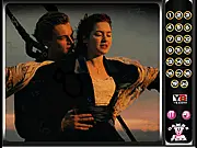 Titanic Hidden Numbers game screenshot, finding hidden numbers in a picture of the Titanic ship, play free online