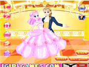 Princess's Dance Party free online dress up game for girls, playing on PlayArcadeHub