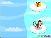 Keyboard Climber free typing game online screenshot help monkey climb