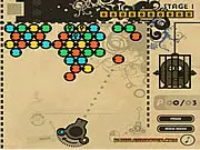 Bubble Creature online game screenshot, colorful bubble shooter with switchable bubbles, free puzzle game to rescue creatures