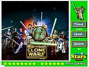 Star Wars Hidden Stars free online hidden object game featuring classic characters and scenes