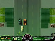 Ben 10 Chase Down free online action game screenshot, chasing and smashing aliens with weapons