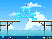 Play Baby Fish free online puzzle game where you free fish from an ice tank