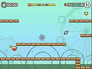 Passage of Life free online runner game, character running and collecting life resources like money and friends