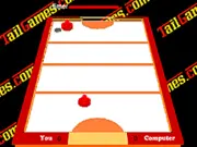 Table Air Hockey online game, arcade puck and paddle action, play free classic sports game