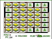 Frog Boxes game online, matchstick strategy game, free dots and boxes puzzle