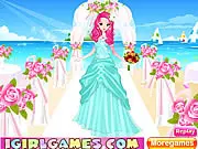 Play Dream Bridal Gown Show free online wedding dress-up game