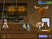 Outlaw Jack - Aztec's Treasure online game banner, main character in a jungle setting, free point and click adventure game