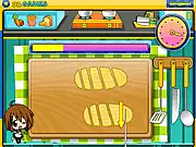 Asian Lemon Chicken cooking game screenshot showing crispy chicken drizzled with yellow lemon sauce and garnished with lemon slices