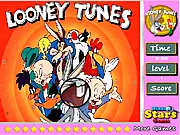 Looney Tunes Hidden Stars free online game screenshot with Bugs Bunny